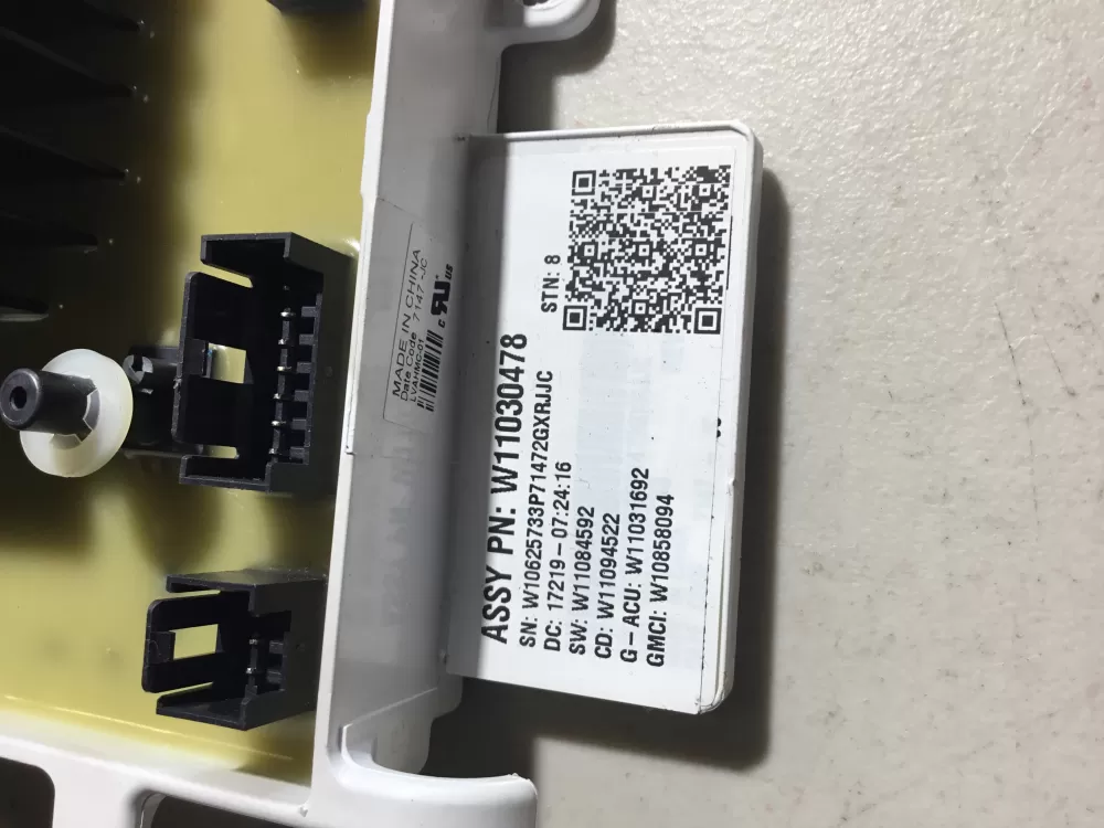 Whirlpool Maytag W11030478 W11105155 Washer Control Board AZ38413 | NR4