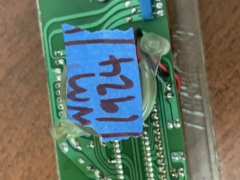 Caloric 07707900 01 Oven Control Board Clock AZ52808 | Wm1924