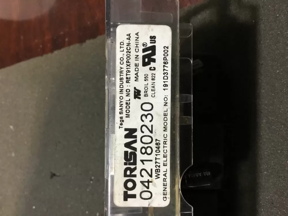 GE 191D3776P002 Range Control Board AZ77455 | NRV633