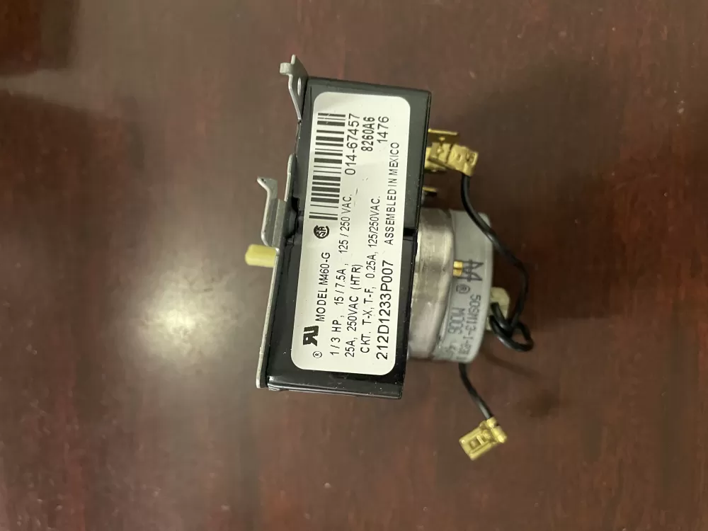 GE 212D1233P007 Dryer General Electric Timer AZ54704 | KM1995