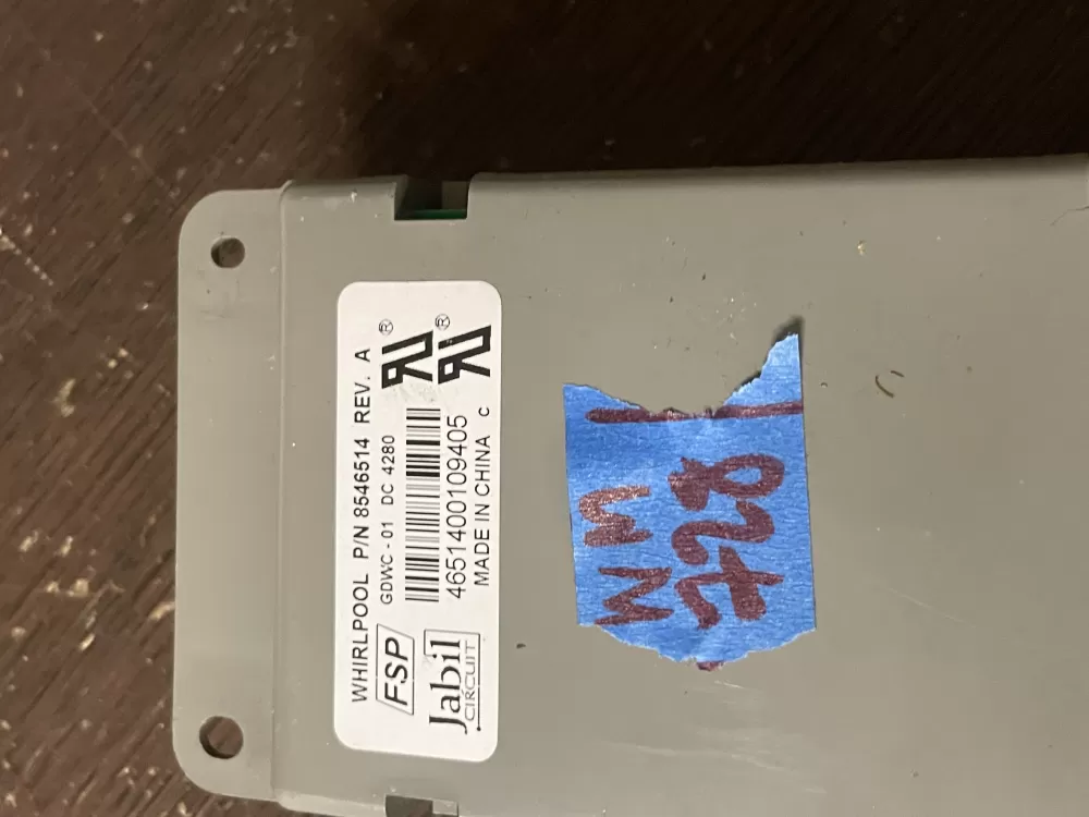 Whirlpool Kenmore 8546514 Dishwasher Control Board W10039780 AZ48108 | Wm728