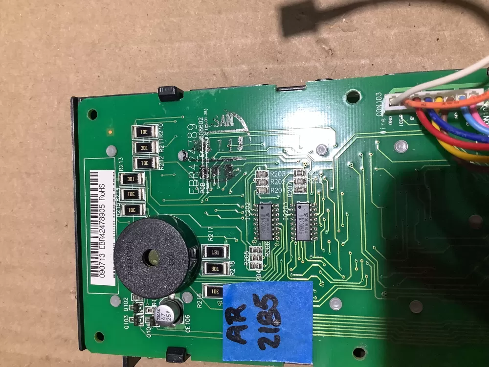 LG EBR42478905 Refrigerator Control Board Display AZ118742 | AR2185