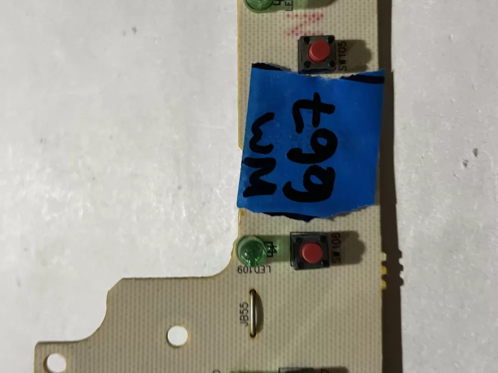 GE 165D7803P001 WD21X10378 Dishwasher Control Board AZ189429 | Wm667