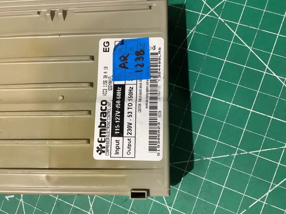 Whirlpool 519306023 Refrigerator Compressor Inverter Board AZ195592 | AR1238