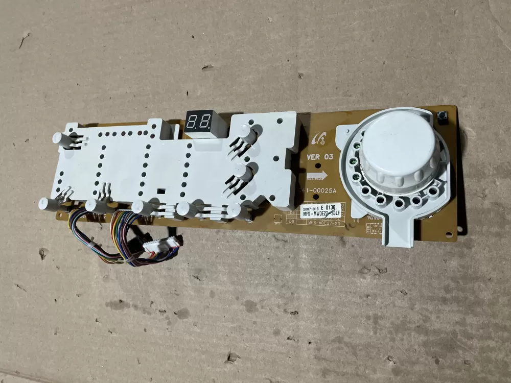 Samsung  DC92-00124A  AP4336556  MFS-MW3E27-S0LF  DC92-00122A  DC41-00025A  MFS-MW3E27-T5 Washer Control Board