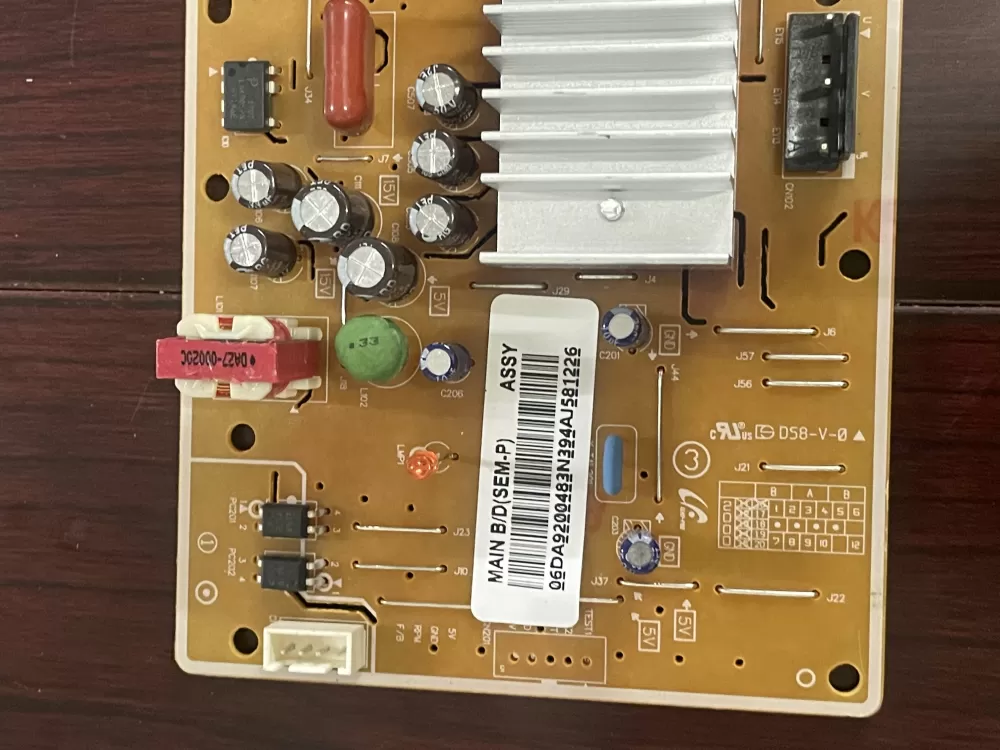 Samsung DA92-00483N Refrigerator Control Board Inverter AZ62459 | KM1970