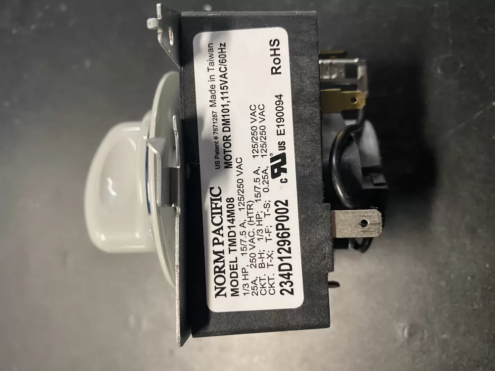 GE TMD14M08 234D1296P002 Dryer Timer