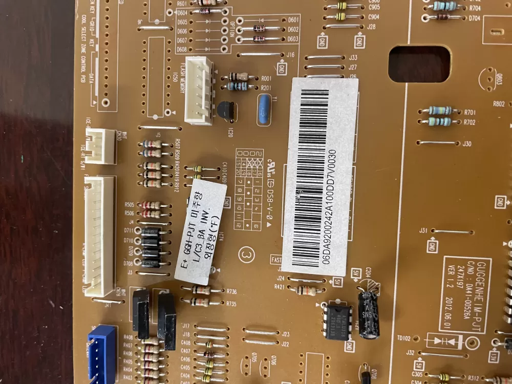 Samsung DA92 00242A Refrigerator Control Board AZ35957 | KM291