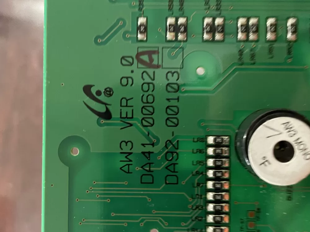 Samsung DA41 00692A Refrigerator Control Board AZ54506 | Wm1961