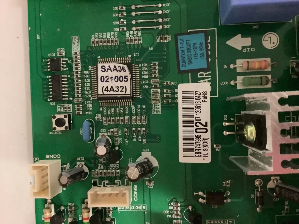 LG Kenmore EBR74799502 AP5680749 Refrigerator Control Board AZ208362 | ZC974