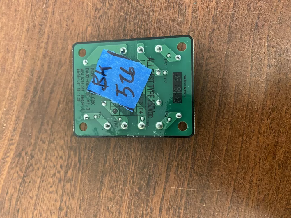 Samsung DA92-00945F Refrigerator Control Board Fuse