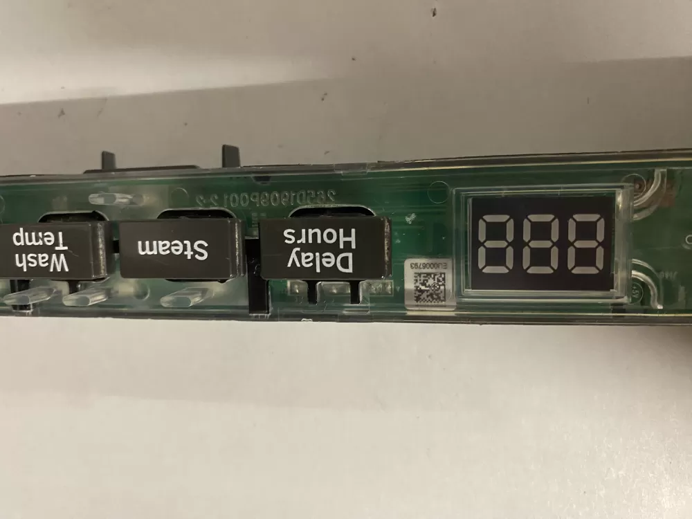 GE Dishwasher Interface Board ass. Part# WD21X10535 WD12X10456 AZ226278 | BK2087
