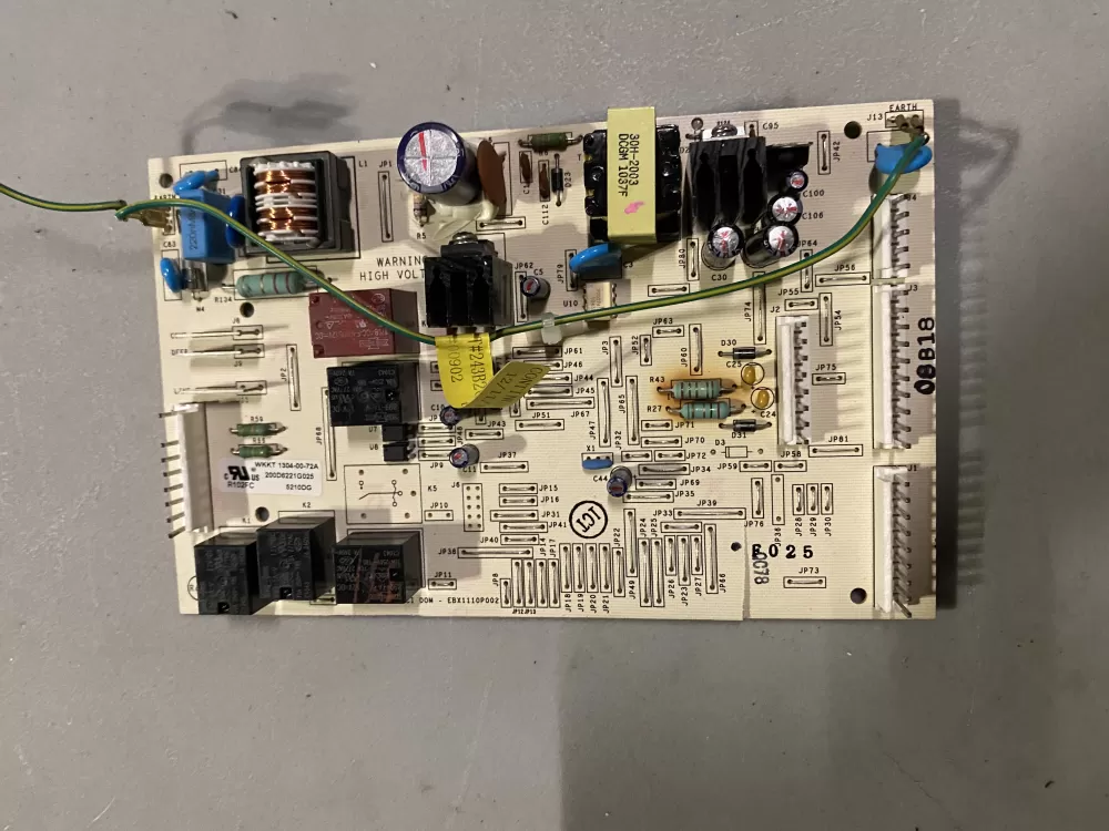 GE EBX1110P002 200D6221G025 WR55X11072 Refrigerator Control Board