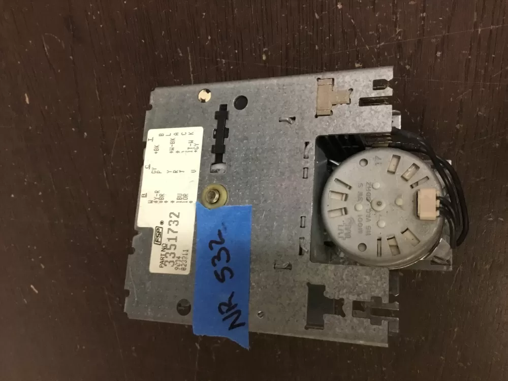 Whirlpool 3351732 Washer Timer Control AZ11252 | NR532