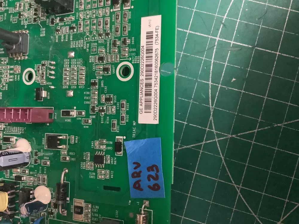 GE WH22X36498 290D2226G004 Washer Control Board AZ204865 | ARV623