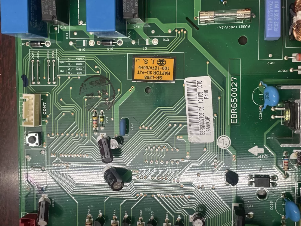 LG Kenmore EBR65002706 Refrigerator Control Board AZ34536 | KM1701