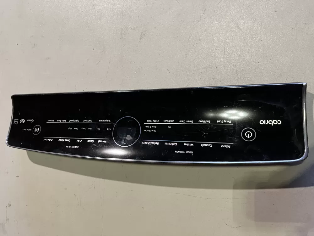 Whirlpool W10507937 Washer Control Panel