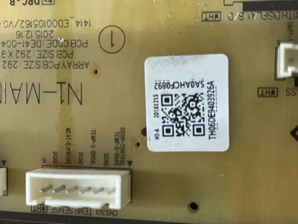 Samsung DE94-03926A Range Oven Control Board AZ97360 | Wm1378
