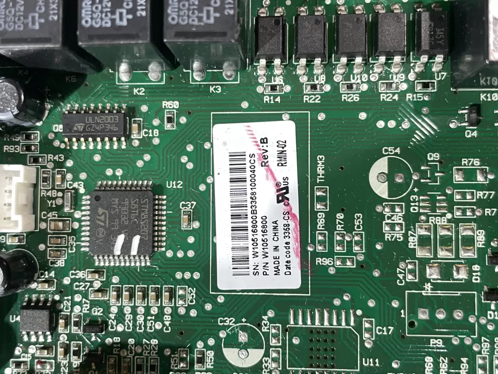 Whirlpool Maytag Kenmore W10516800 Refrigerator Control Board AZ195462 | Wm520