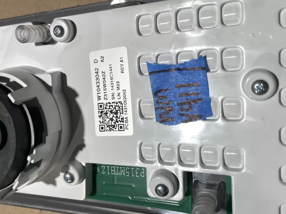 Maytag W10433042 W10748418 W11170625 Washer Control Board Panel AZ66291 | Wmv411