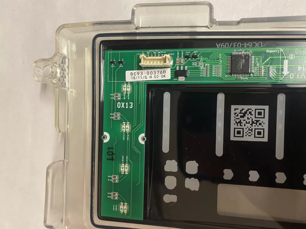 Samsung DC92-01607J DC94-06643A Dryer UI Control Board AZ210609 | BK1712