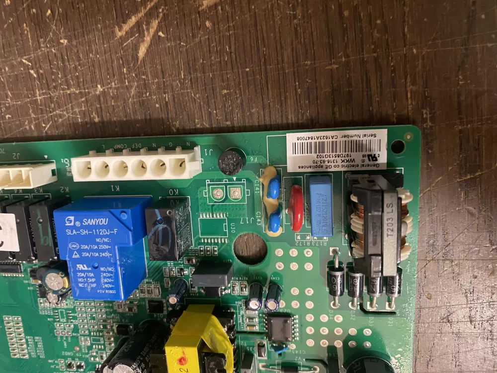 GE 197D8513G102 70213160101GA Refrigerator Control Board
