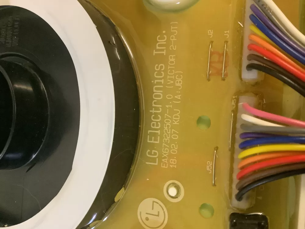 LG EAX67322507 1 Washer Control Board Dial AZ212825 | NR1512