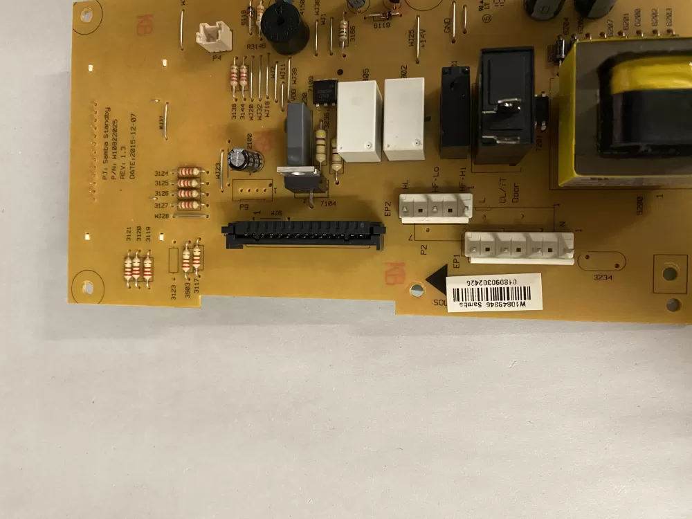 Whirlpool W11369662 W10822025 Microwave Oven Control Board AZ218117 | BK1679