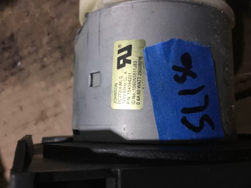 Kenmore 154488001 Dishwasher Crosley Pump Motor AZ96438 | Sl156