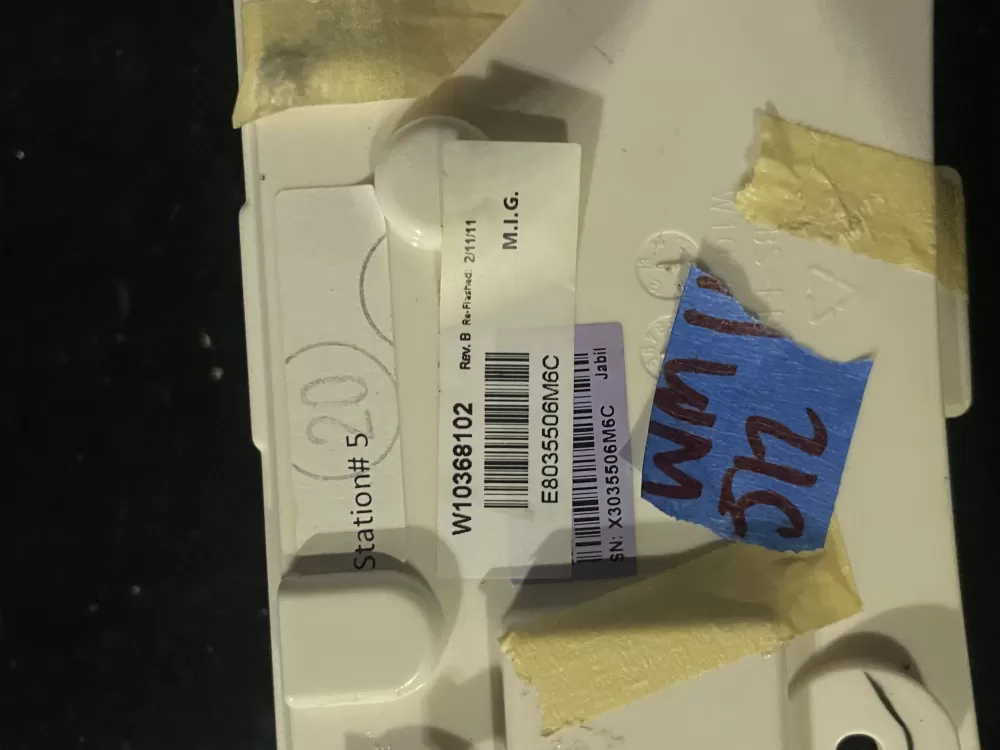 Roper W10444479 PS3504225 Washer Control Board Interface AZ38282 | Wm512