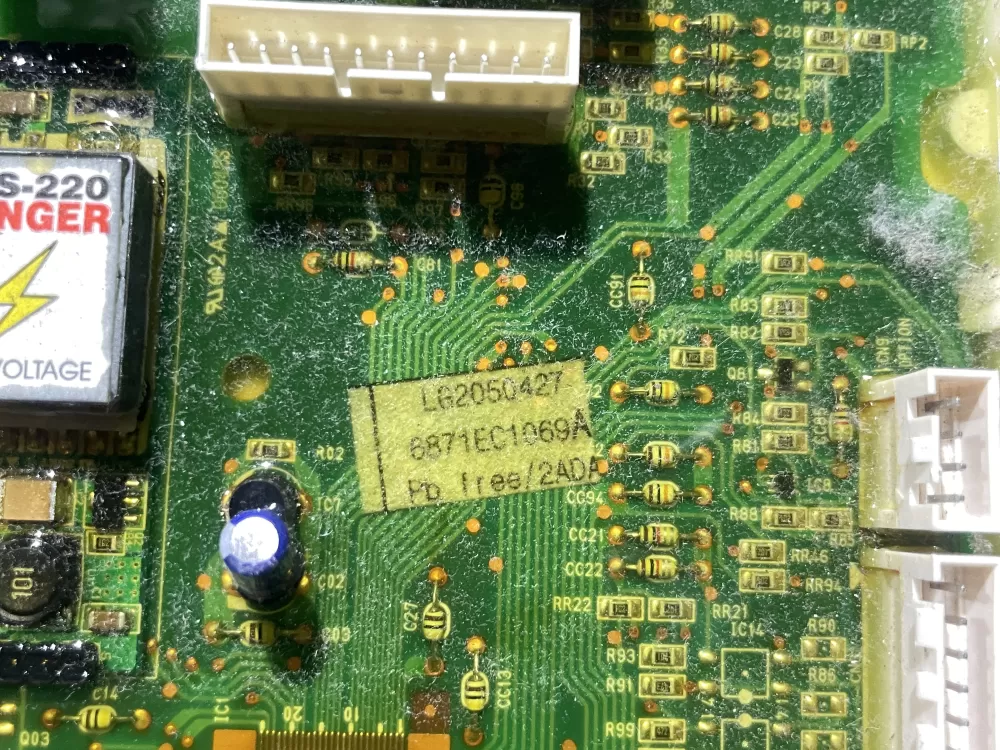 LG GE 6871EC1069A Washer Board Control AZ118500 | Wm1111