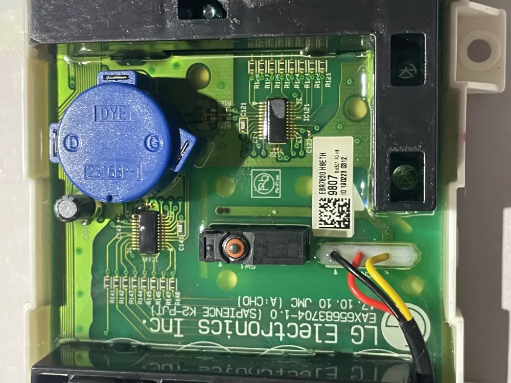 LG EBR78309807 Washer Display PCB Assembly AZ194196 | KM186