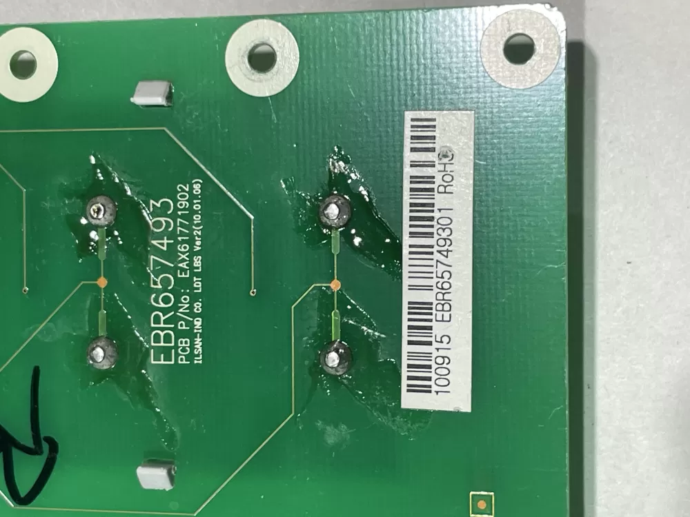 LG EBR65749301 Refrigerator Dispenser Control Board AZ141810 | Wm995