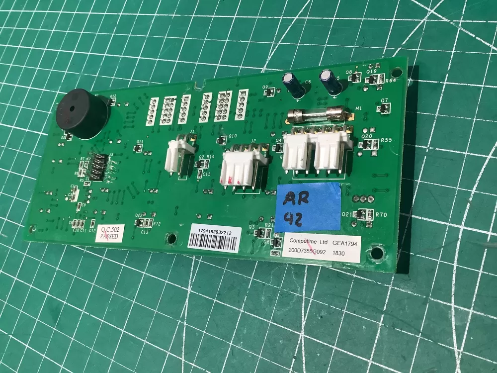 GE 200D7355G092 WR55X30691 Refrigerator Control Board AZ187890 | AR92
