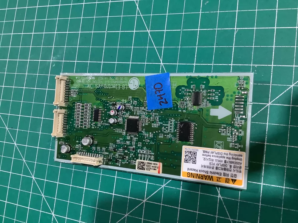 LG EBR89076001 Agl74954050 Washer Control Board Panel AZ147337 | NR2470