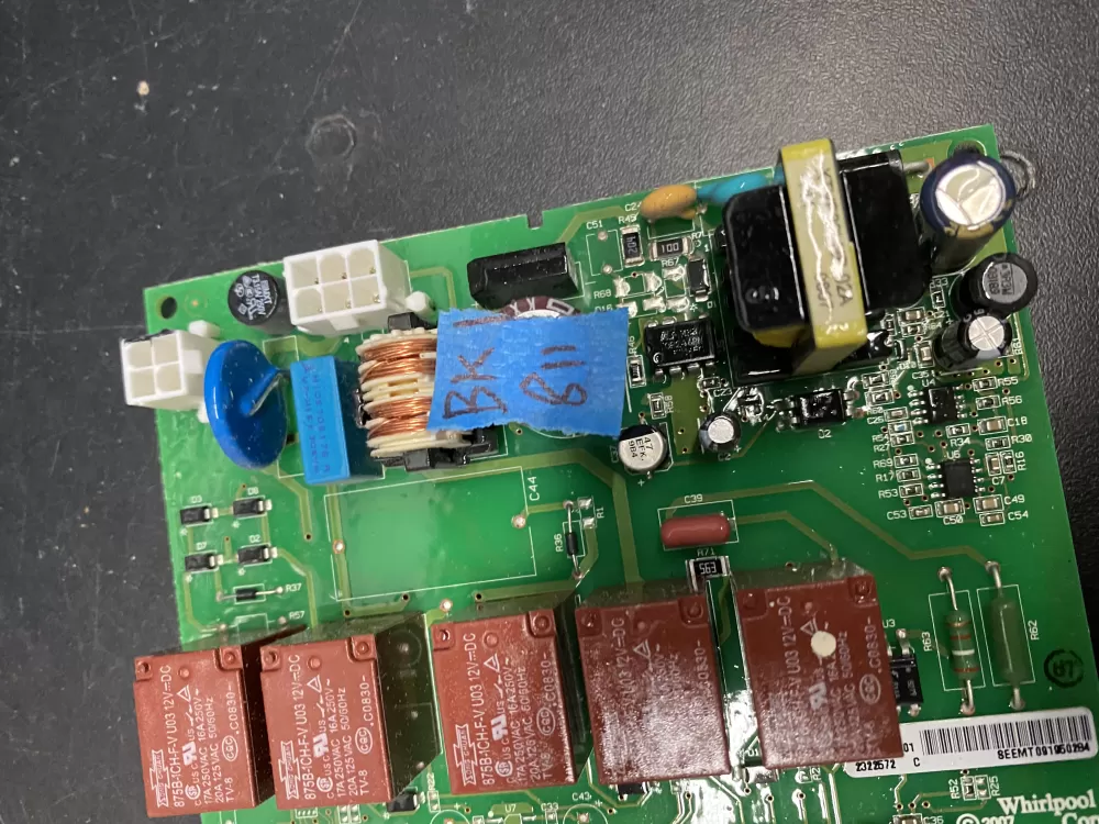 Whirlpool Maytag W10259855 W10156840 Refrigerator Control Board AZ16231 | BK811