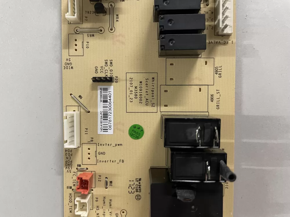 Whirlpool W11173795 W10916002 Microwave Control Board AZ143792 | KM2404