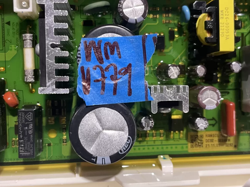 Samsung DC92-02393G DC92-02393M Washer Control Board AZ150983 | Wmv779