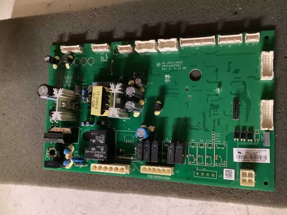 GE 197D8501G502 EBX1425P001 70213070402GA Refrigerator Control Board