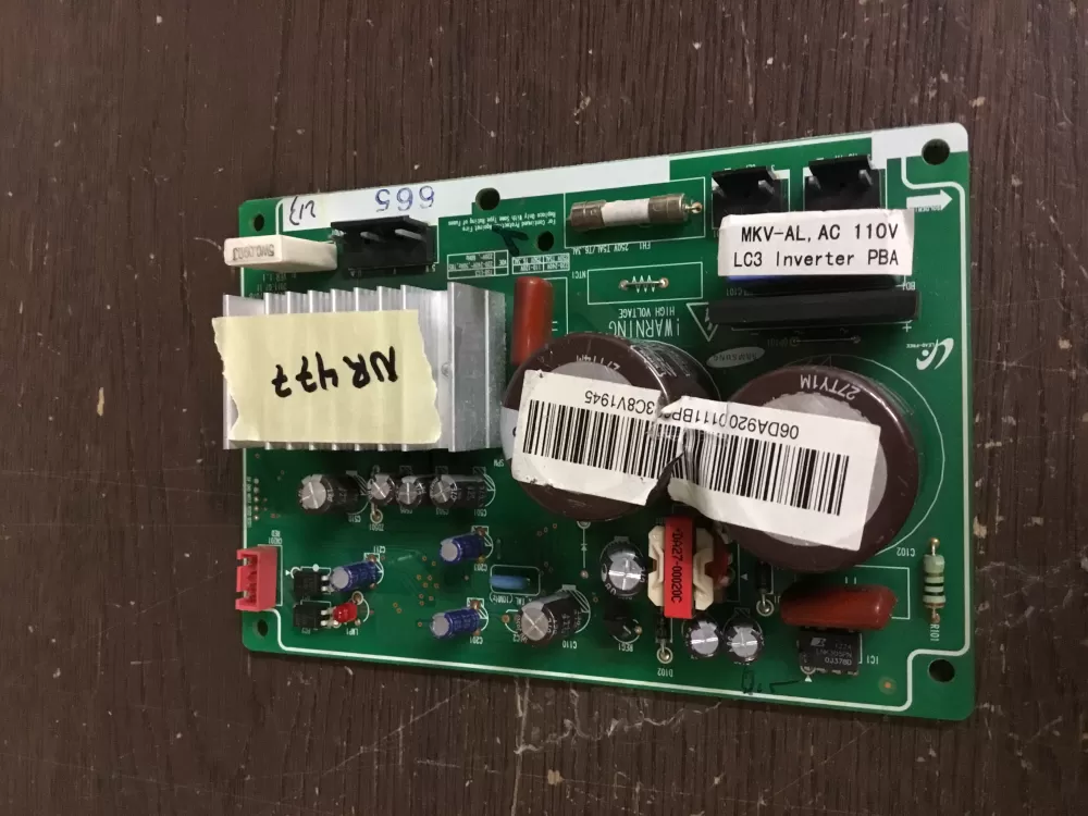 Samsung DA92-00111B Refrigerator Inverter Board Control AZ6680 | NR477