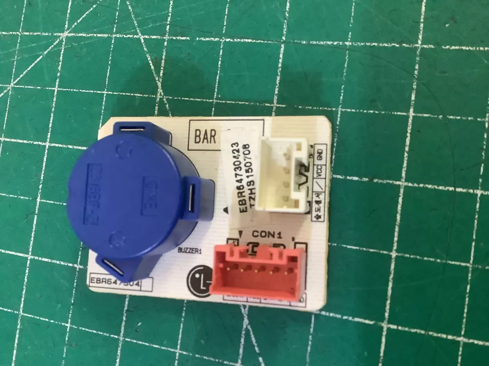 LG EBR64730423 EBR64730408 Refrigerator Control Board Buzzer AZ206683 | NR1122