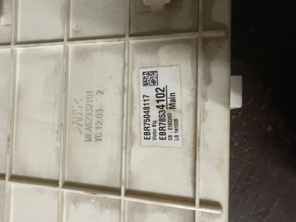 LG EBR75048117 Washer Main Control Board AZ49259 | Wm1803
