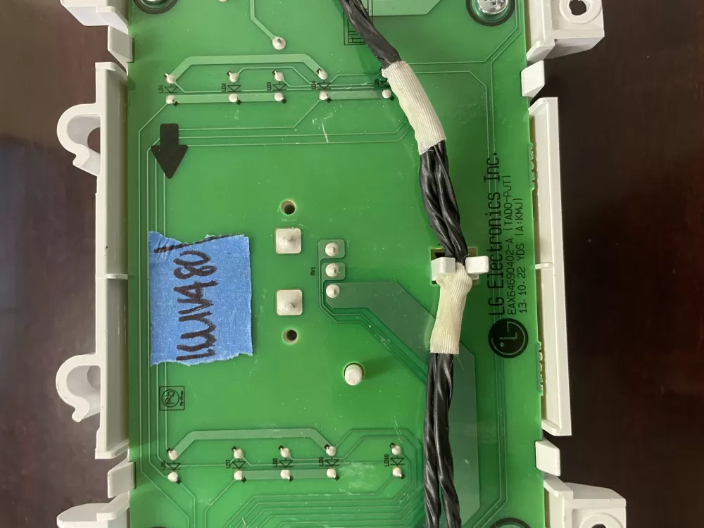 Kenmore EBR75092938 Washer Interface Control Board AZ59678 | KMV480