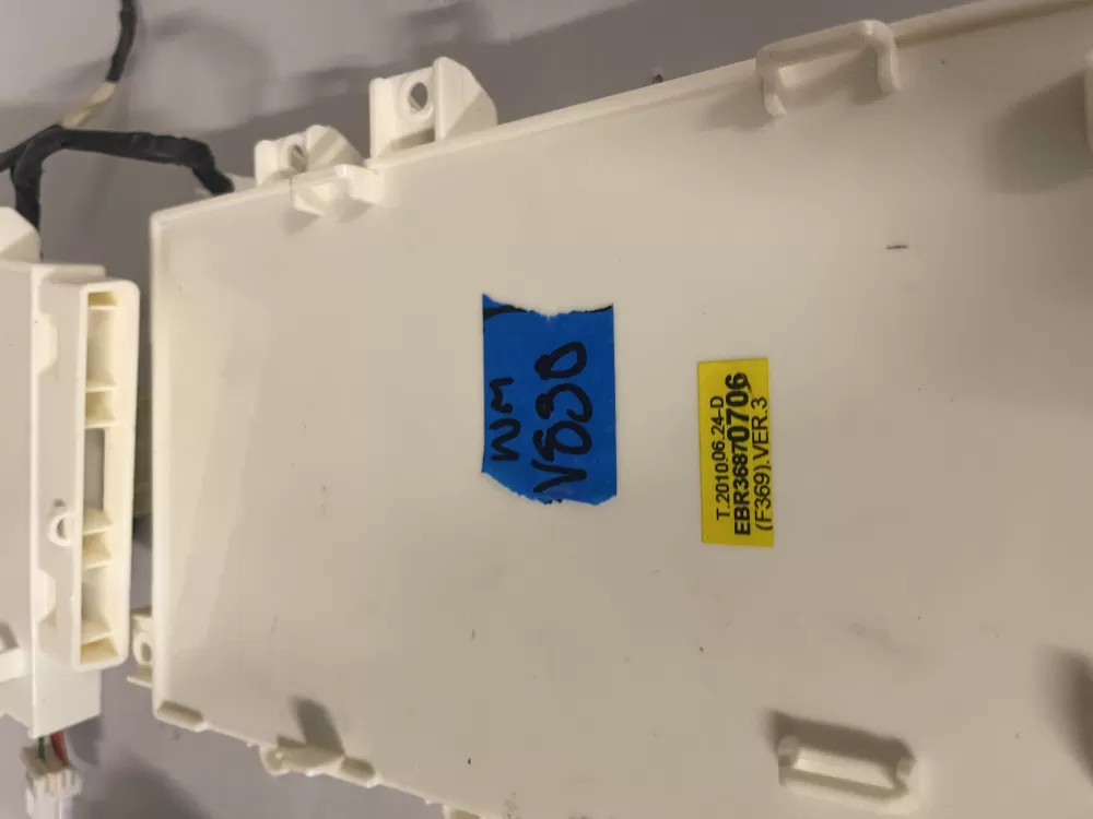 LG EBR36870706 Washer Control Board AZ227510 | Wmv830