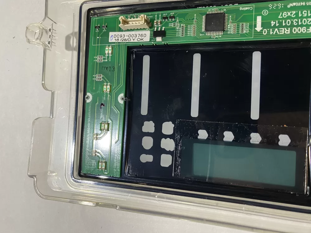 Samsung DC92-01607J DC94-06643A Dryer UI Control Board AZ183883 | BK207