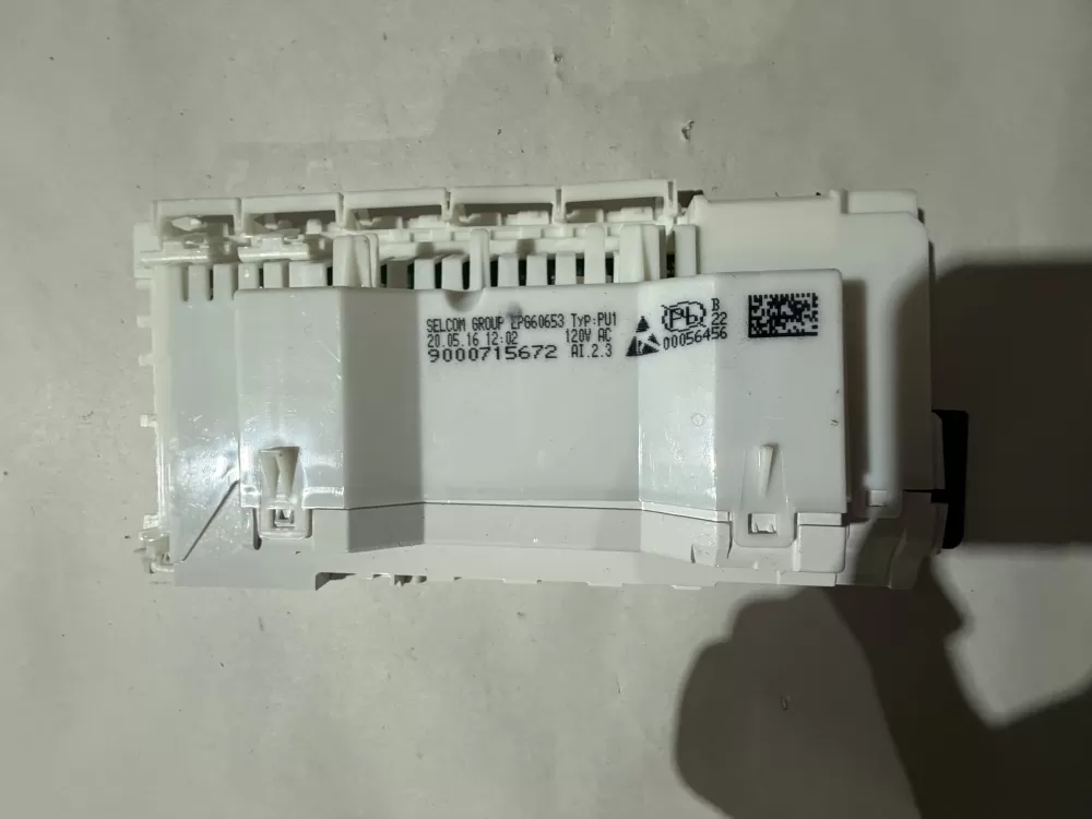 Bosch  Thermador  PS8737267  00752740  9000715672  EPG60653 Dishwasher Control Module
