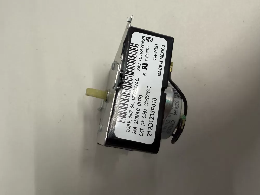 Hotpoint  GE 212D1233P010 WE4M362 Dryer Timer