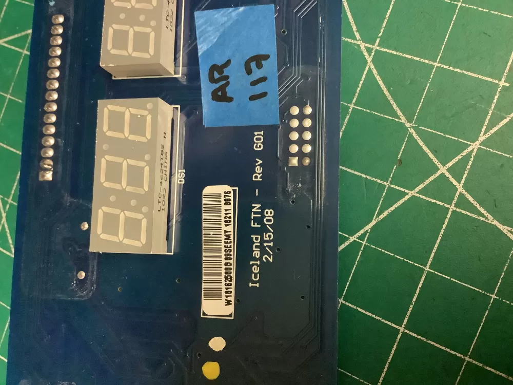 Whirlpool W10162500 Refrigerator Dispenser Control Board AZ197776 | AR117