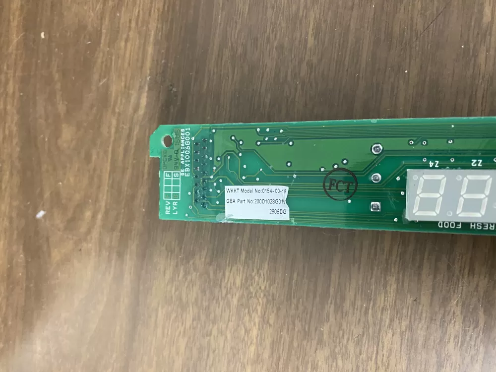 GE Refrigerator Display Control Board AZ29722 | BK275