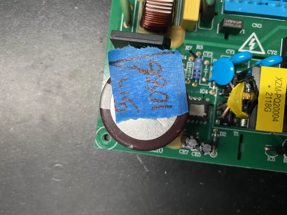 Midea UR-BCD736WE-DT Refrigerator Control Board AZ6917 | BK1086